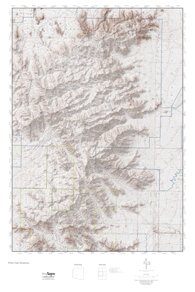 White Tank Mountains (Explorer Series Map) [Map] United States Geological Survey - Wide World Maps & MORE!