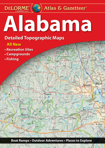 Delorme Atlas & Gazetteer: Alabama Delorme