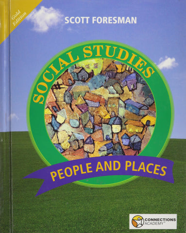 Social Studies People and Places [Hardcover] Connections Academy - Wide World Maps & MORE!