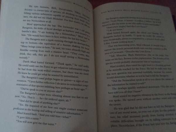 Darth Maul: Shadow Hunter (Star Wars) Reaves, Michael - Wide World Maps & MORE!