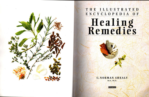 Illustrated Encyclopedia of Healing Remedies [Paperback] C. Norman Shealy - Wide World Maps & MORE!