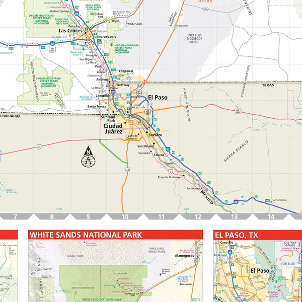 Easy To Read! New Mexico State Map - Wide World Maps & MORE!