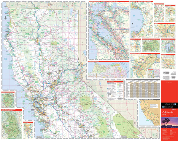 Easy to Read! California State Map - Wide World Maps & MORE!