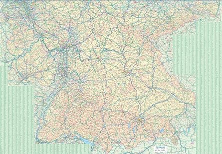 Germany Travel Reference Map (Waterproof) 1:675,000 - Wide World Maps & MORE!