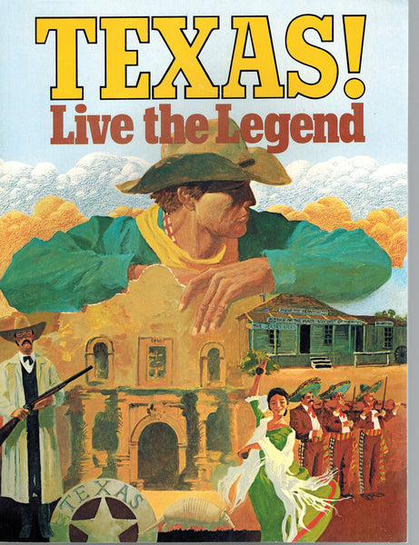 Texas! Live the Legend [Paperback] Dave Del Dotto - Wide World Maps & MORE!