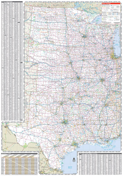 2021 Central United States Map - Wide World Maps & MORE!