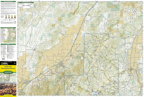 Cedar City, Markagunt Plateau Map (National Geographic Trails Illustrated Map, 702) [Map] National Geographic Maps - Trails Illustrated - Wide World Maps & MORE!