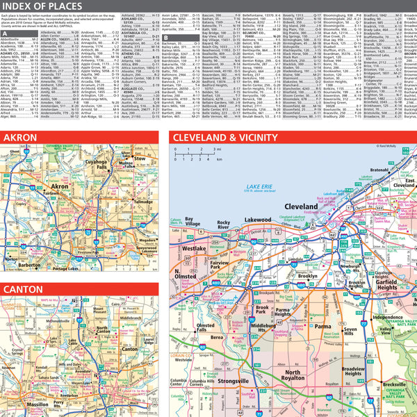 Rand McNally Easy to Read: Ohio State Map - Wide World Maps & MORE!
