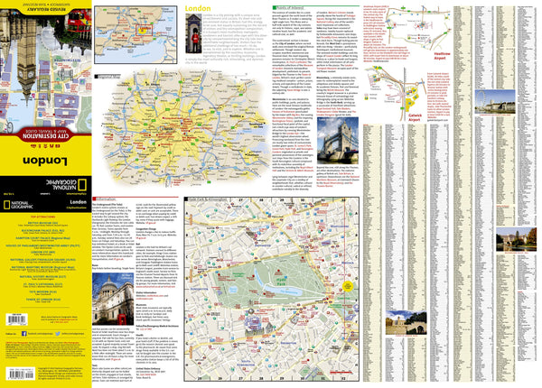 London Map (National Geographic Destination City Map) [Map] National Geographic Maps - Wide World Maps & MORE!