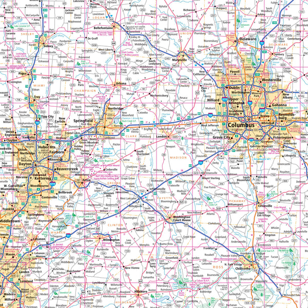 Rand McNally Easy to Read: Ohio State Map - Wide World Maps & MORE!