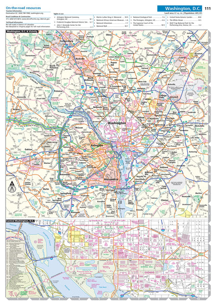 Rand McNally Road Atlas & National Park Guide 2024: United States Canada Mexico Rand McNally