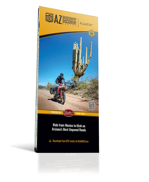 Arizona Backcountry Discovery Route (AZBDR) - Arizona BDR Series Map - Wide World Maps & MORE!