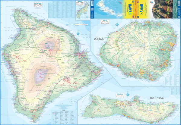 Hawaii State Travel Reference Map 1:150K/35K [Map] ITMB Publishing LTD - Wide World Maps & MORE!