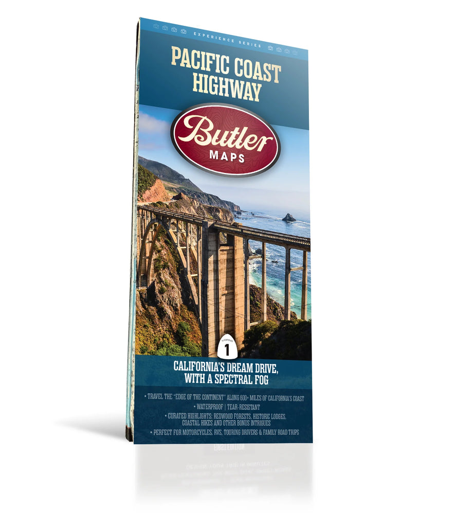 Pacific Coast Highway Map - Butler Maps