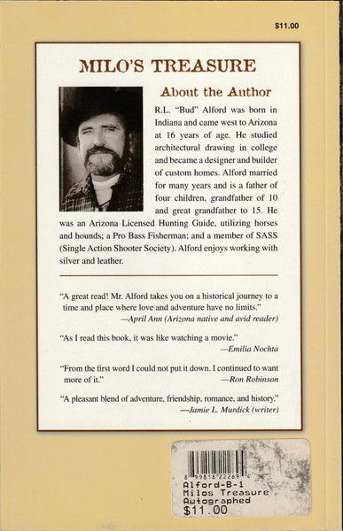 Milo's Treasure [Paperback] R. L. "Bud" Alford - Wide World Maps & MORE!