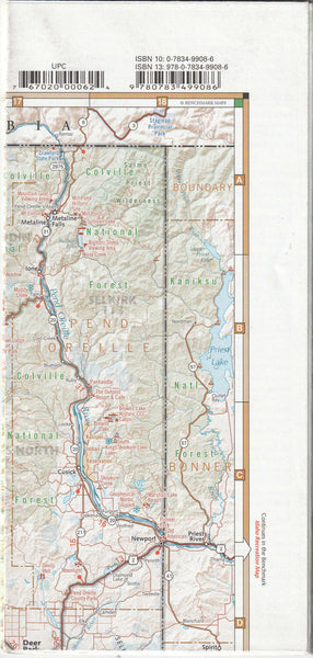 Washington Recreation Map (The Evergreen State)