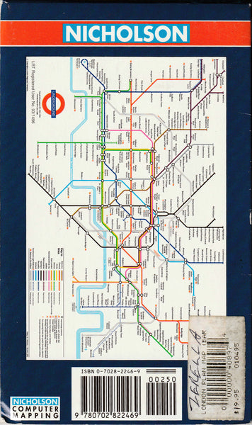 Nicholson London Street Plan - Wide World Maps & MORE!