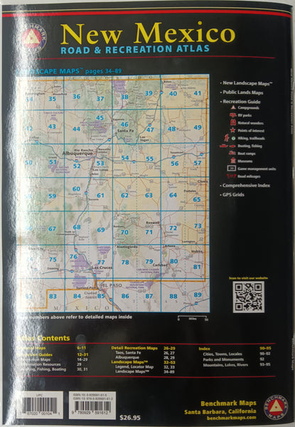 New Mexico Road & Recreation Atlas: Field Checked for Accuracy (Land of Enchantment) - Wide World Maps & MORE!