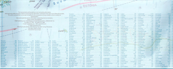 Finland Travel Reference Map 1:750K - Wide World Maps & MORE!