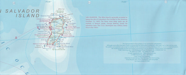 Bahamas Travel Map 1:500,000 - Wide World Maps & MORE!