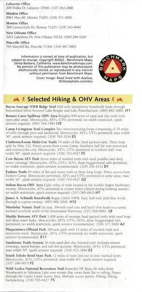 Louisiana Recreation Map - Wide World Maps & MORE!