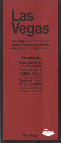 Red Maps Las Vegas Street Map and City Guide - Wide World Maps & MORE!