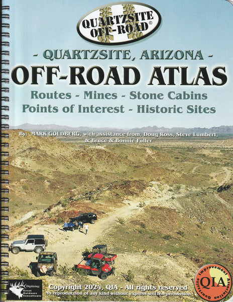 Quartzsite Off-Road Atlas - Wide World Maps & MORE!