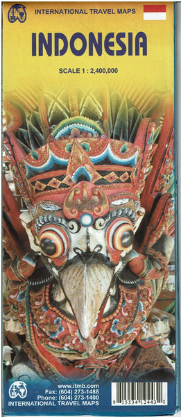 Indonesia 1:2.4M Travel Map (International Travel Maps) - Wide World Maps & MORE! - Map - ITMB Publishing, Ltd. - Wide World Maps & MORE!