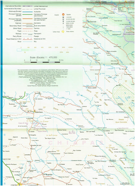 Guatemala, Guatemala City, Antigua - Wide World Maps & MORE! - Map - ITMB Publishing, Ltd. - Wide World Maps & MORE!