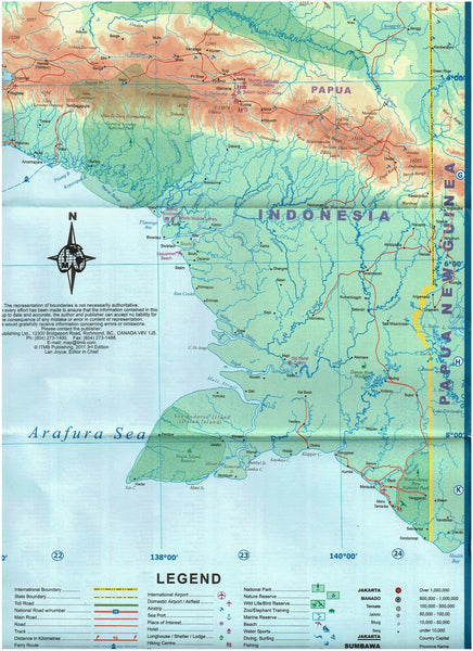 Indonesia 1:2.4M Travel Map (International Travel Maps) - Wide World Maps & MORE! - Map - ITMB Publishing, Ltd. - Wide World Maps & MORE!