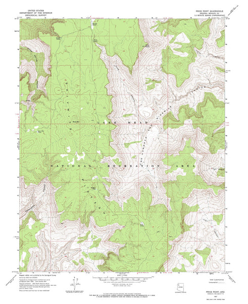 PRICE POINT, Arizona 7.5' - Wide World Maps & MORE!