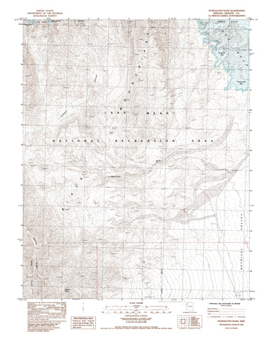 Petroglyph Wash, Arizona (7.5'×7.5' Topographic Quadrangle) - Wide World Maps & MORE!