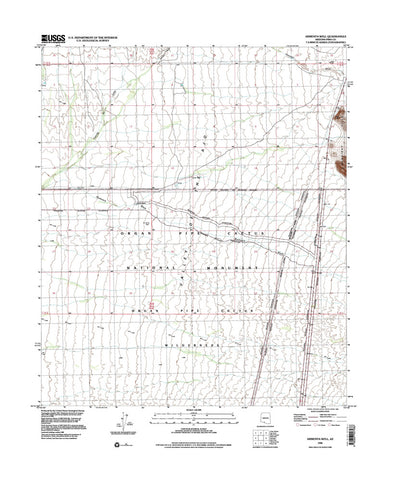 ARMENTA WELL, Arizona 7.5' - Wide World Maps & MORE!