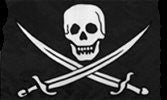 5'×3' Foot Polyester Jack Rackham "Calico Jack" Pirate Flag - Wide World Maps & MORE! - Sports - Flags Importer - Wide World Maps & MORE!