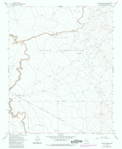 CANYON DIABLO, Arizona (7.5'×7.5' Topographic Quadrangle) - Wide World Maps & MORE! - Map - Wide World Maps & MORE! - Wide World Maps & MORE!