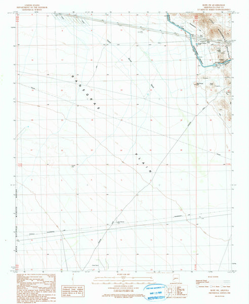 HOPE SW, Arizona 7.5' - Wide World Maps & MORE! - Map - Wide World Maps & MORE! - Wide World Maps & MORE!