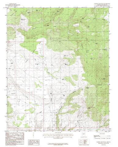 MARTIN MOUNTAIN, Arizona 7.5' - Wide World Maps & MORE! - Map - Wide World Maps & MORE! - Wide World Maps & MORE!