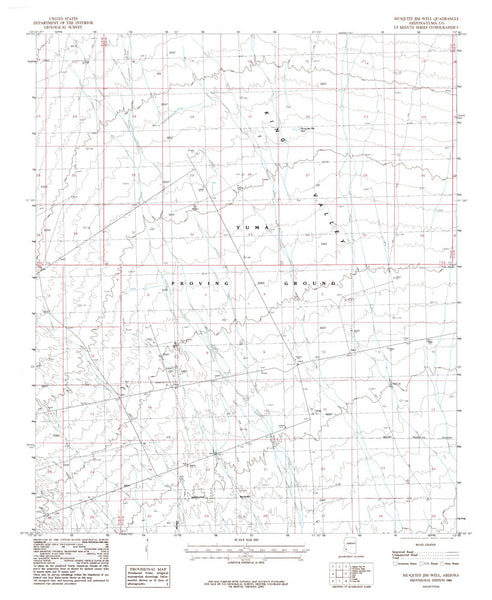 MESQUITE JIM WELL, Arizona 7.5' - Wide World Maps & MORE! - Map - Wide World Maps & MORE! - Wide World Maps & MORE!