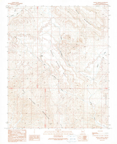 MOHAVE SPRINGS, Arizona 7.5' - Wide World Maps & MORE! - Map - Wide World Maps & MORE! - Wide World Maps & MORE!