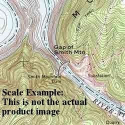 E C P Peak, Arizona (7.5'×7.5' Topographic Quadrangle) - Wide World Maps & MORE!