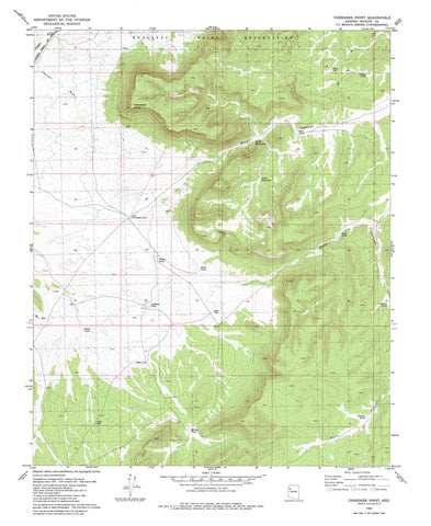 CHEROKEE POINT, Arizona 7.5' - Wide World Maps & MORE! - Map - Wide World Maps & MORE! - Wide World Maps & MORE!