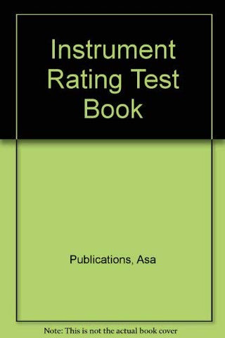 Instrument Rating Test Book - Wide World Maps & MORE!