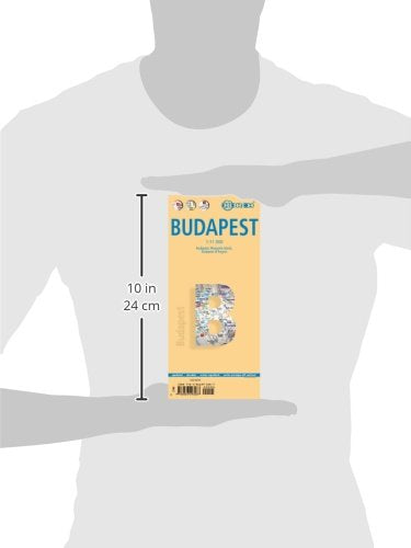 Laminated Budapest City Streets Map by Borch (English Edition) - Wide World Maps & MORE! - Book - Borch - Wide World Maps & MORE!