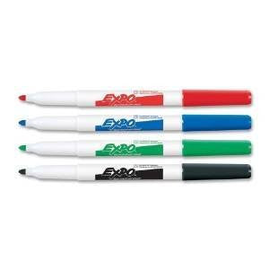 7 Pack NEWELL CORPORATION MARKER SET EXPO DRYERASE 4 COLOR - Wide World Maps & MORE! - Office Product - Expo - Wide World Maps & MORE!