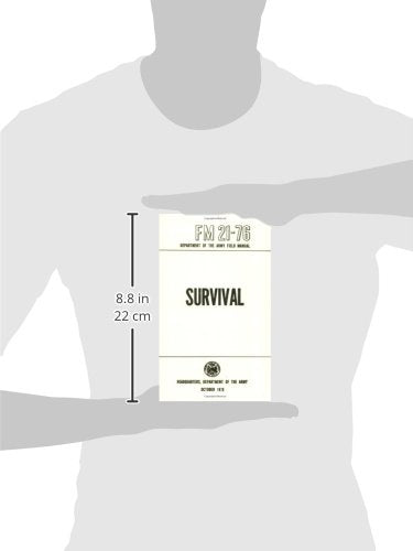 US Army Survival Manual: FM 21-76 - Wide World Maps & MORE! - Book - Wide World Maps & MORE! - Wide World Maps & MORE!