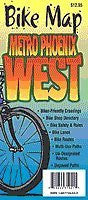 Bike Map Metro Phoenix West - Wide World Maps & MORE! - Map - Wide World of Maps - Wide World Maps & MORE!