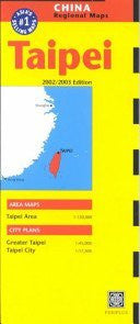 Periplus Taipei 2002/2003: China Regional Maps (Periplus Travel Maps) - Wide World Maps & MORE! - Book - Wide World Maps & MORE! - Wide World Maps & MORE!