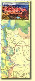 Quick Access Arizona Road Map - Wide World Maps & MORE! - Map - Quick Access - Wide World Maps & MORE!