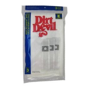 Genuine Dirt Devil Bags 3 Pack - Type E [Misc.] - Wide World Maps & MORE! - Home Improvement - Dirt Devil - Wide World Maps & MORE!