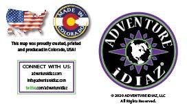 Garfais Mountain, Arizona / Off-Road Series - Wide World Maps & MORE!